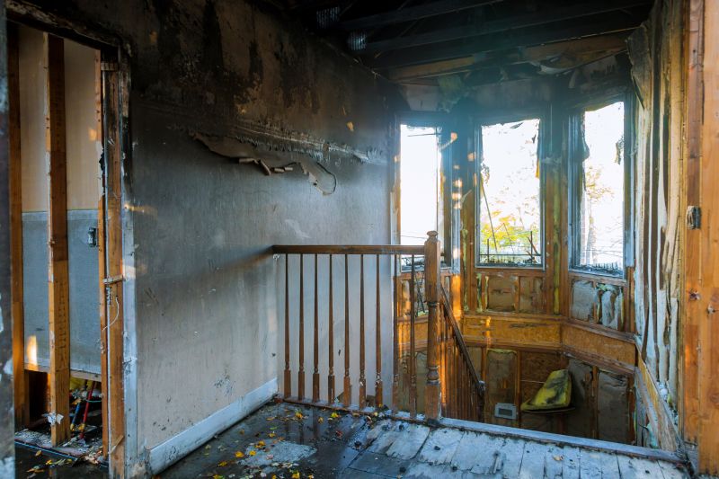 Interior Fire Damage Repair